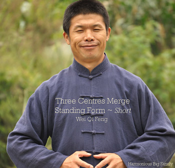 Three Centres Merge Standing Form Short CD Cover